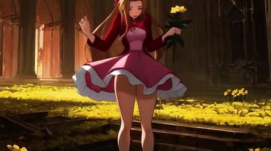 You can find Aerith at the Abandoned Church In The Sector 5 Slums, TAKING STRANGE DICK!