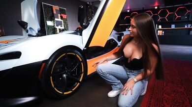 A Girl, a McLaren, and a Whole Lot of Wow