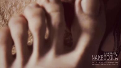 Passionate Foot Worship Licking and Kissing Perfect Toes