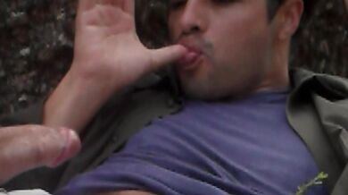 Mountain Ecstasy – Part 1: Pre-Cum Dripping, Gaze-Induced Throb & Taste