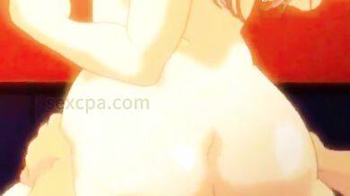 Lucky boy fucks two busty anime girls in porn cartoon