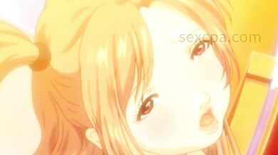 Lucky boy fucks two busty anime girls in porn cartoon