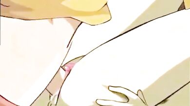 Petite teen Toph tastes Aang's hard cock - Avatar The Last Airbender porn cartoon