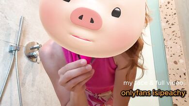 Risky solo in a shared hostel bathroom