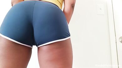 Sweaty Ass Worship Booty Shorts