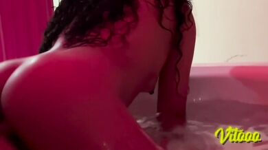 My girlfriend likes to have sex in the water - she likes her vagina to get wet