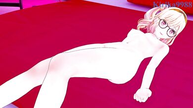 Tenma Saki (side tail) and I have intense sex at a love hotel. - Project SEKAI Hentai