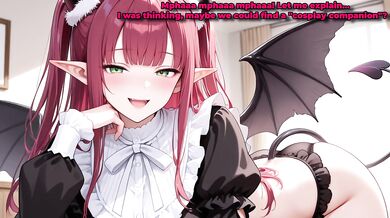 Cuckold Cosplaying session with your gyaru girlfriend! (NTR) pt1