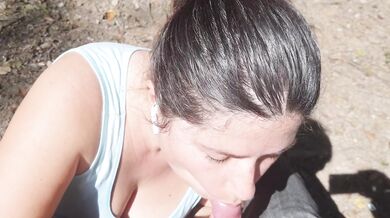 EXHIBITIONIST seduces MILF to Fuck, Suck in Park
