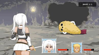 【#04 ハンディマン・ファンタジー 実況】巨乳女冒険者エルフがにエロいことしまくる。(ドットアニメーションエロゲー Handyman Fantasy)