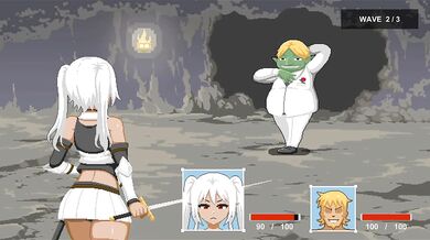 【#04 ハンディマン・ファンタジー 実況】巨乳女冒険者エルフがにエロいことしまくる。(ドットアニメーションエロゲー Handyman Fantasy)