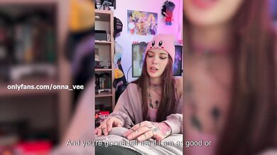 Cute Gamer Girl shows you her Special "Kirby Technique"