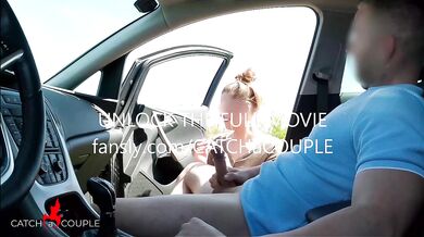 PUBLIC SEX WITH A HOT BLONDE