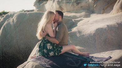Outdoor Cock and Pussy Meet in Unscripted Passion - Amateur Couple