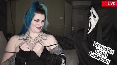 Eevee Sucks and Fucks Ghostface on Live