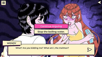 A cat girl wants sex from her stepbrother
