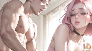 Fucking stepsister in the bathroom when no one is home | AI