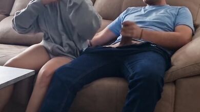 My stepbrother have a big cock