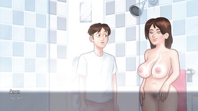 Catch Debbie in bathroom (New Scene)