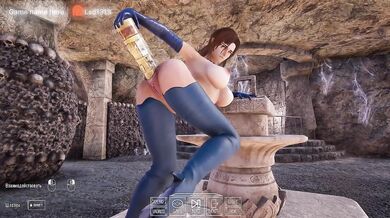 A huge sacred dick penetrates every hole of Lara and fills her with liquid sperm to the brim