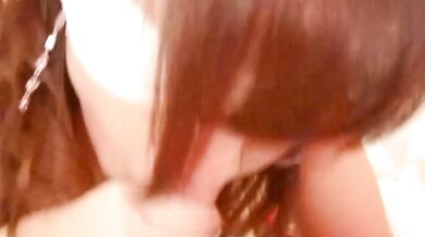 Vagina piercing SEX managed young wife's and condom stripping raw SEX!