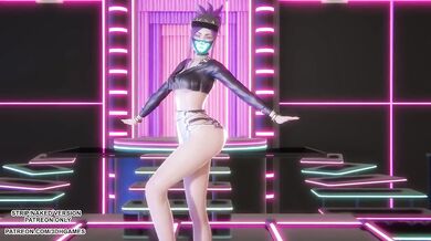 [MMD] HWASA - NA - Akali Sexy Kpop Dance League of Legends Hentai Uncensored 4K 60FPS