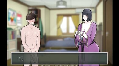 Hinata Almost Got Caught While Helping Her Stepson Masturbate(18+) - Konoha Milfs New Update Gameplay