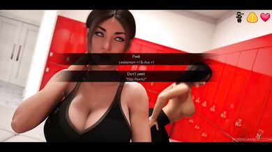 Thirsty MILF Seduces Married Friend In Gym Locker Room - The Office – Part 4 - Damaged Coda - by Porn Game 4U