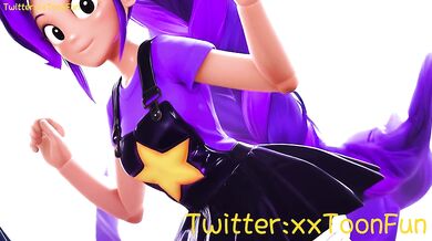 Poppy Playtime hentai Adult animation - Lily Lovebraids Blow Job Hand Job Tits Job Hentai animation by xxtoonfun