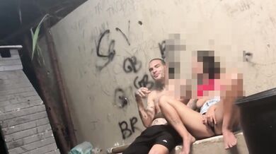 Dluquinha Oficial in wild public blowjob storm