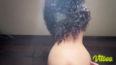 Beautiful Latina getting fucked until she begs for semen in her ass