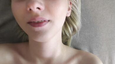 Caresses of her body followed by a blowjob