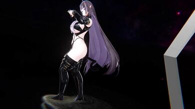 Apple Pie Hentai MMD | Elf VTuber Outfit Change Until Nude