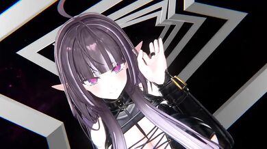 Apple Pie Hentai MMD | Elf VTuber Outfit Change Until Nude