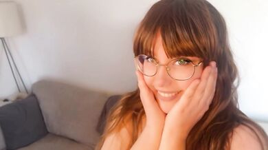 Submissive Hucow girl gets a gift and permission to play