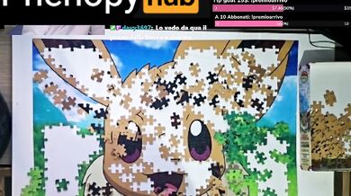 Eevee Puzzle, 4 hour in 10 minutes