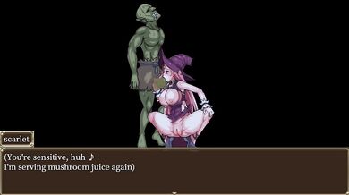 Blowjob plus good sex is the key to success in the orc world.