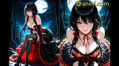 Tokisaki Kurumi seduces in a hot night of passion