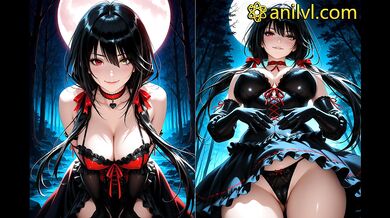 Tokisaki Kurumi seduces in a hot night of passion