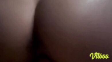 In the morning my girlfriend wakes me up by sitting on my dick