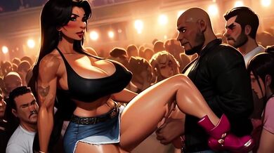 Beautiful Women Suck & Fuck In Spicy Toons: The Mosh Pit 4