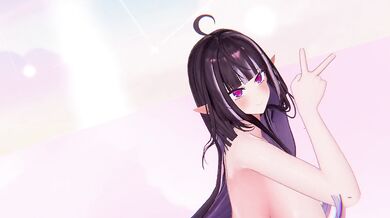 Nude Elf VTuber Hentai Dance | Ren’ai Decorate MMD