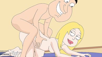 AMERICAN DAD FRANCINE FUCKED BY GLENN FAMILY GUY PORN