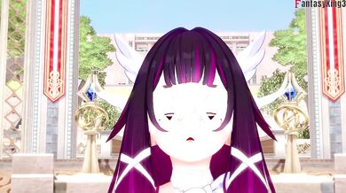 Columbina POV sex | Genshin Impact | Full & POV on patreon: Fantasyking3