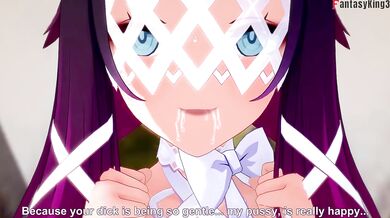 Columbina POV sex | Genshin Impact | Full & POV on patreon: Fantasyking3