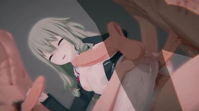 [Project Sekai] Shy Performer - Kusanagi : POV Sandwich DP & Sandwich (4K)