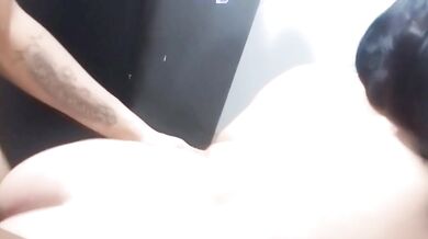 SEXO AMATEUR DE PIE EN LA COCINA CON LA CACHONDA DE MI CUÑADA