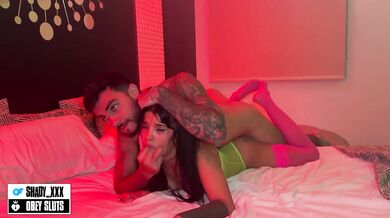 Girl with Big Tits, Intense Blowjob, Hard Sex and Cum in Her Mouth!
