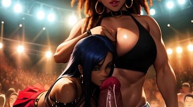 Beautiful Exotic Women Get Gangbanged In Spicy Toons: The Mosh Pit 4