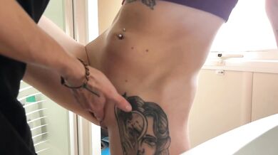 ASS SLAPED AND A BASTHROOM FUCK